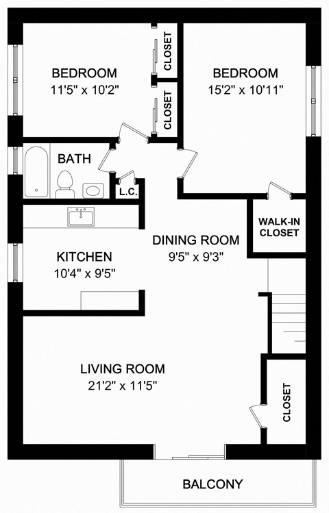 Fairfield Floor Plan at Troy Hills Village in Parsippany, NJ,07054
